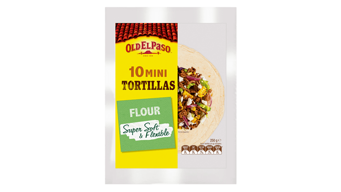 10 Pack Mini Tortillas